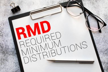 Gerekli Asgari Dağıtım RMD tablosu.