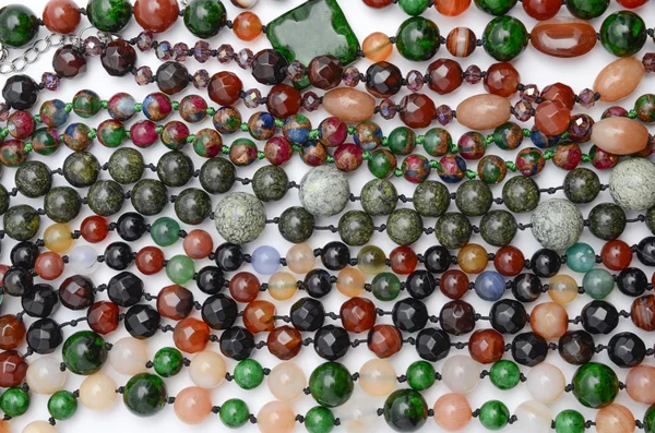 Texture des perles de couleur — Photo