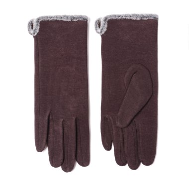 beyaz izole kadın eldivenler