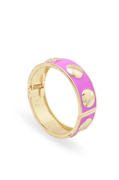 Pink Bracelet on a white background — Stock Photo, Image