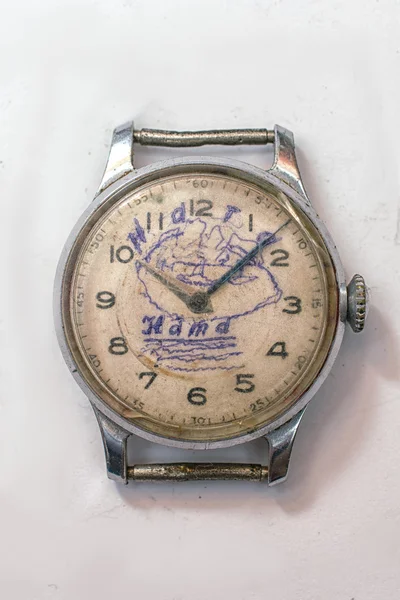 Reloj de pulsera antiguo — Foto de Stock