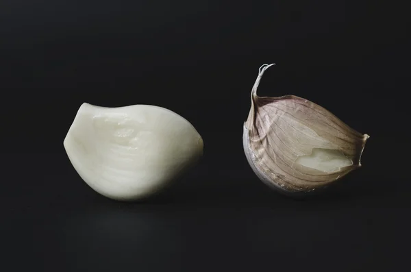 Artistic photo garlic — Stock fotografie