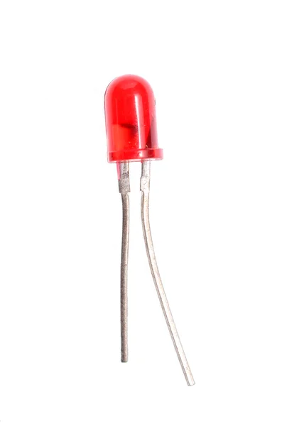 Diode électroluminescente rouge — Photo