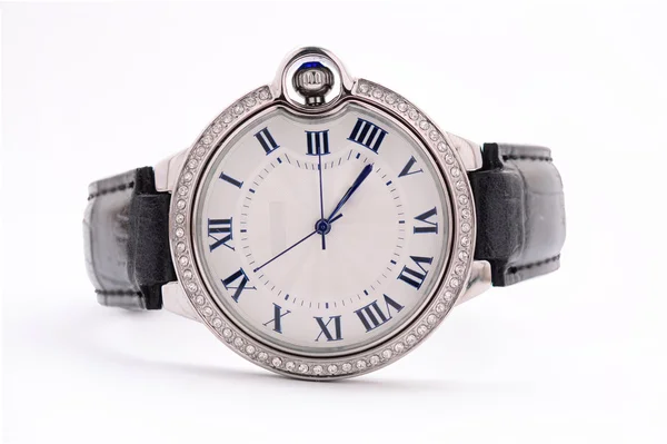 Panie zegarek na białym tle — Zdjęcie stockowe