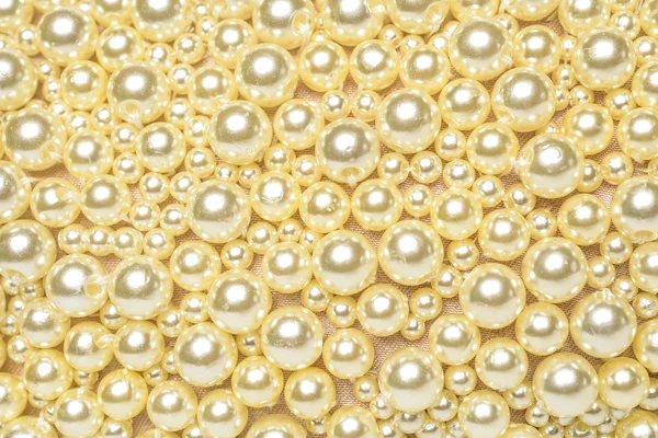 Textura de perlas blancas —  Fotos de Stock
