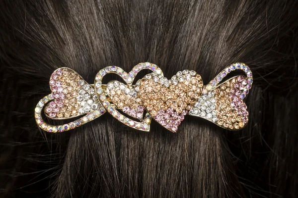 Barrette nei capelli — Foto Stock