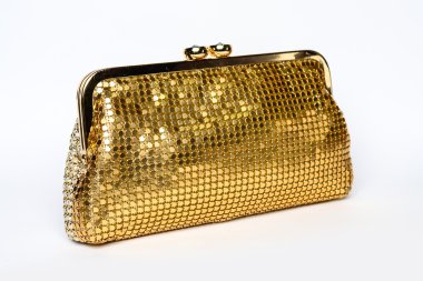 beyaz zemin üzerine altın debriyaj