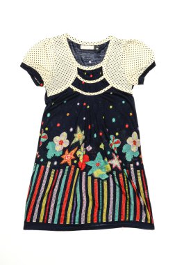 Bebek elbise bir desen ile