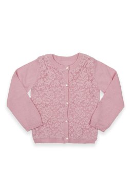 beyaz izole düğmeli çocuk kazak