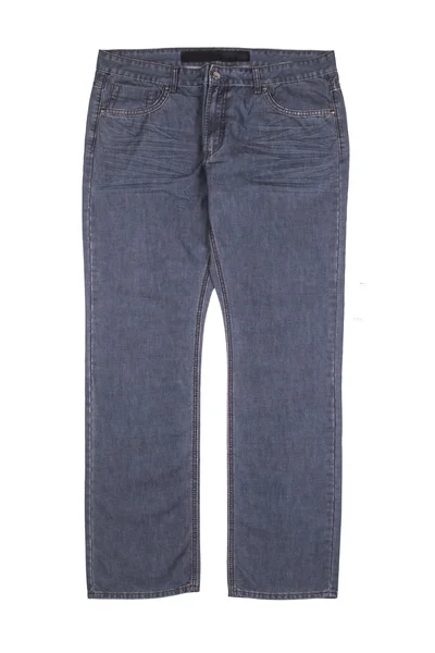 Класичні блакитні джинси ізольовані — стокове фото