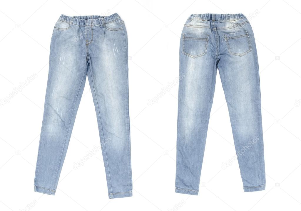 jeans Isolated on white