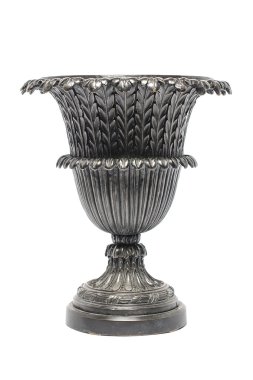 retro Saksının üzerine beyaz izole