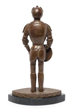 heykelciği şövalye bir stand