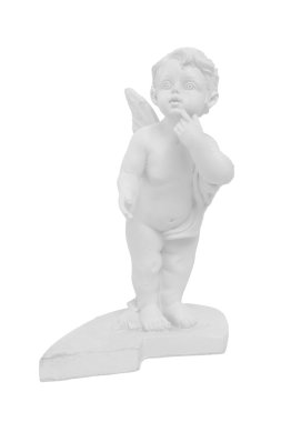 Beyaz izole Noel meleği