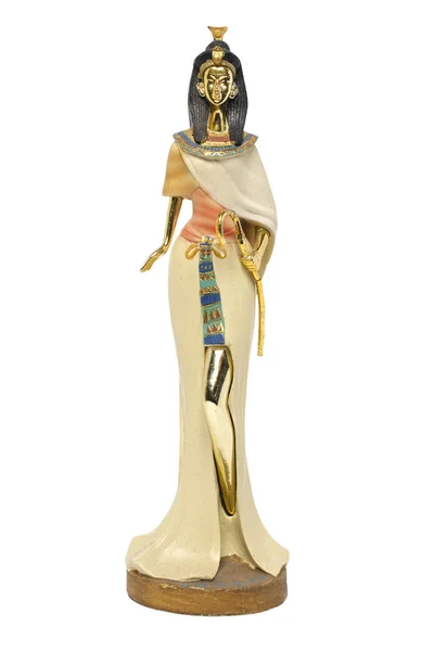 Statyett av egyptisk drottning — Stockfoto