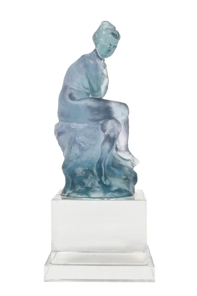 Crystal Sculpture, statuetki kobiety — Zdjęcie stockowe