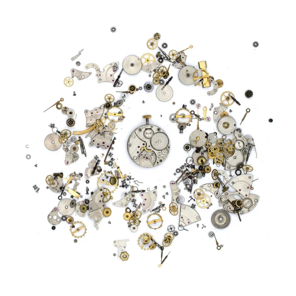 機械式時計の詳細のテクスチャ — ストック写真