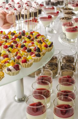 Tatlılar foto ile açık büfe