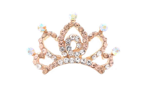 Tiara on a white background — Stock Photo, Image