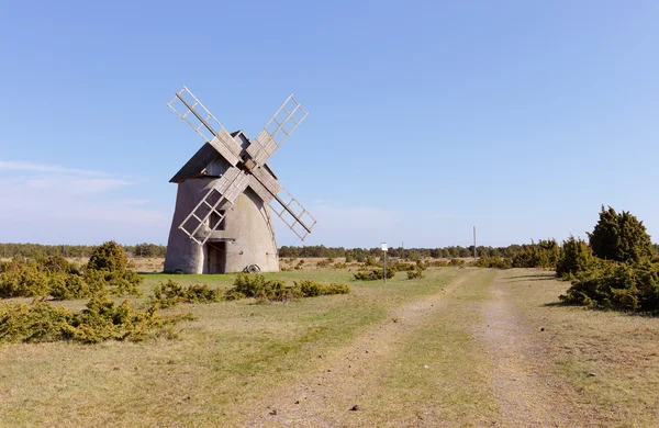 Mulino a torre Gotlandic — Foto Stock