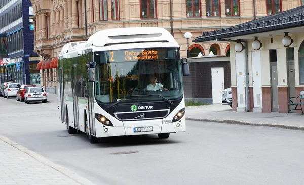 Městský autobus v Sundsvallu — Stock fotografie