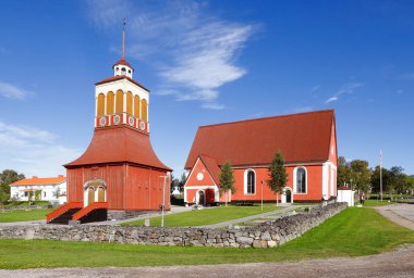 İsveç 'in Kalix kentindeki kilise binası.