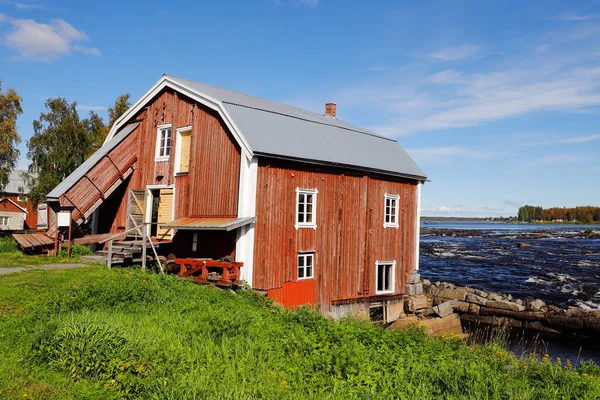 Old Watermill Building Kukkola Rapids — Stock Photo, Image