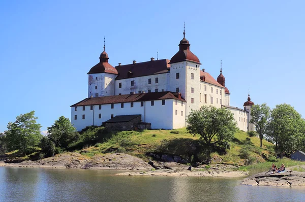 Lacko Schweden Juni 2020 Blick Auf Die Lacko Burg Ein — Stockfoto