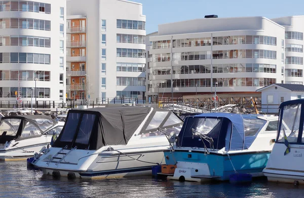 Lulea Sweden August 2020 View Marina City Center Lulea Modern — 图库照片