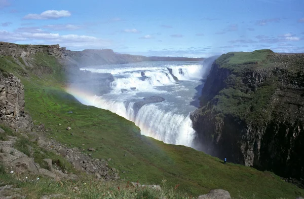 폭포 Gullfoss — 스톡 사진