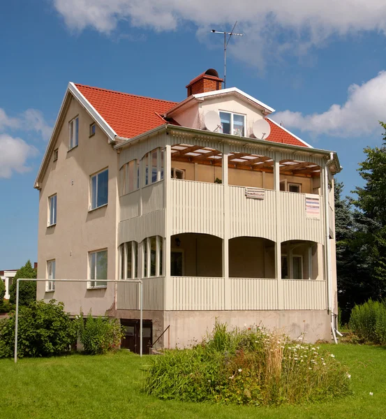 スウェーデンの家 — ストック写真