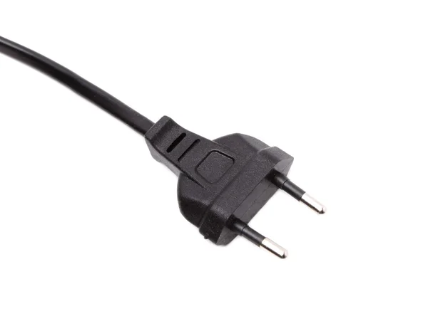 European two pin power plug — Stock Photo, Image