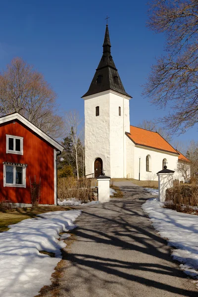 Kirche von Kattnas — Stockfoto