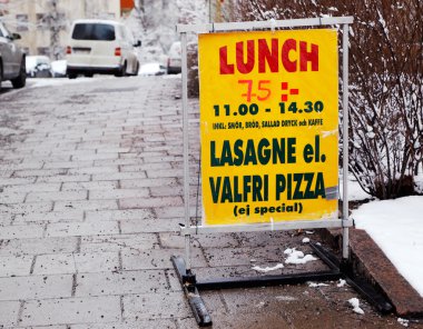 Öğle yemeği özel