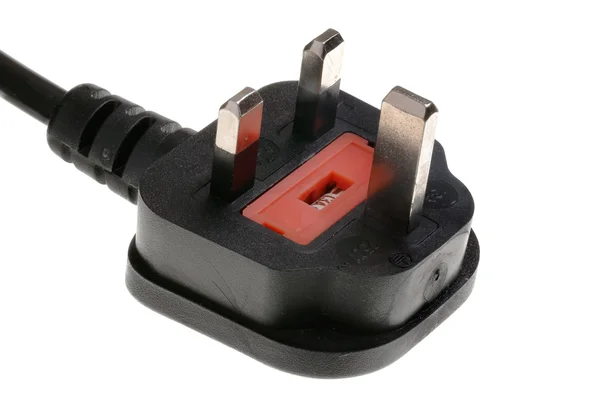 UK power plug — Stock Photo, Image