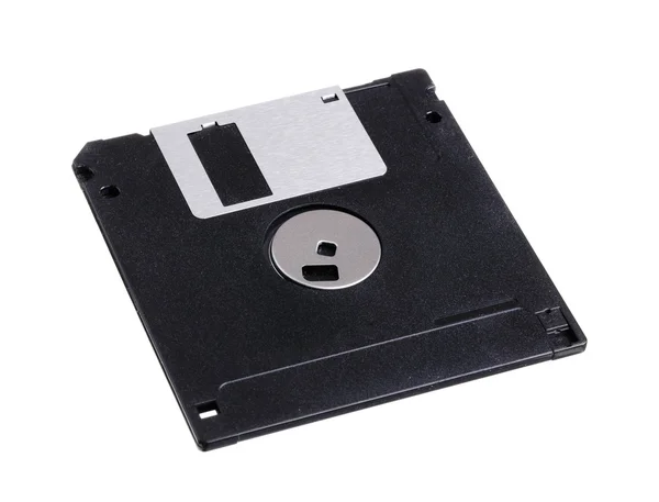 Black diskette — Stock Photo, Image