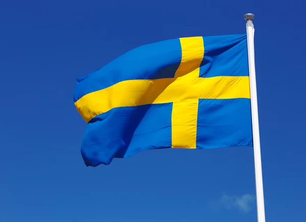 Swedish flag — Stock Photo, Image