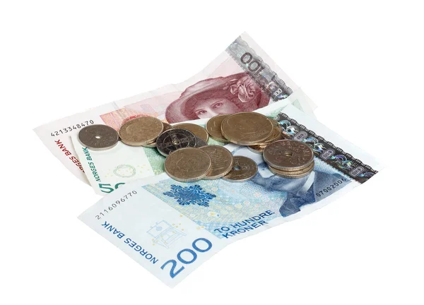 Norwegisches Geld — Stockfoto