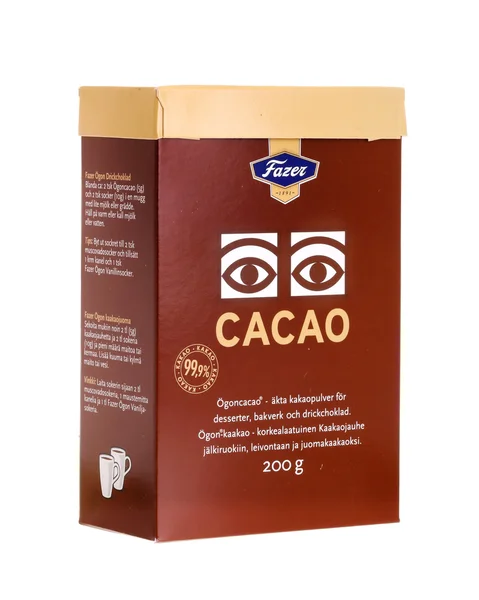 Fazer cacao — Stockfoto