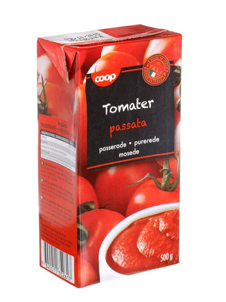 Tomaten passata — Stockfoto