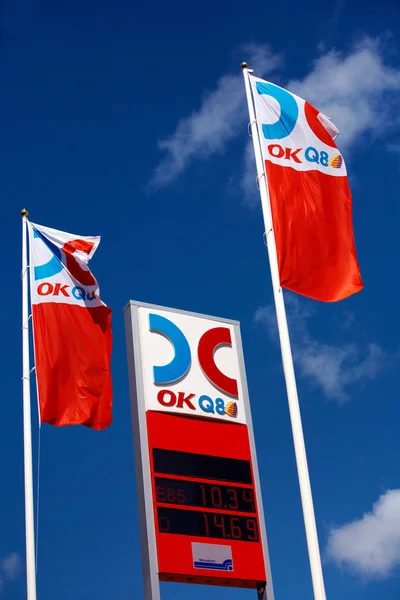 Gasolinera, OKQ8 — Foto de Stock