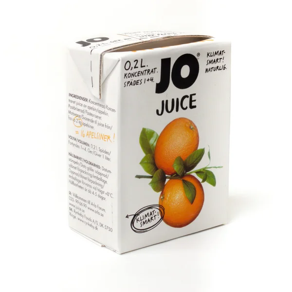 Jo апельсиновый сок — стоковое фото