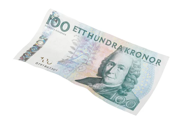 One hundred Swedish krona — Stock Photo, Image