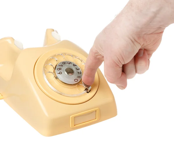 Dial phone number — Stock Photo, Image
