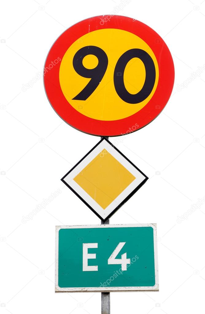 Speed limit 90