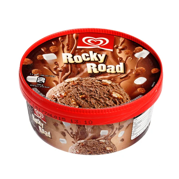 Rocky road icecream — Stock Photo, Image