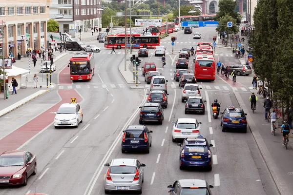 Trafik am Hörnchen — Stockfoto