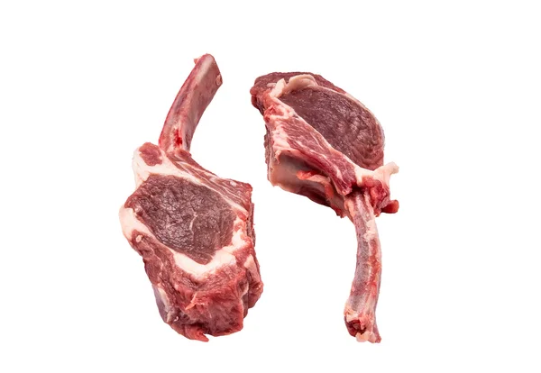 Raw lamb chops — Stock Photo, Image