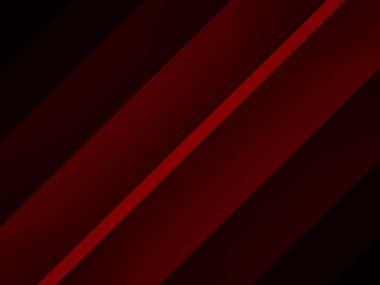 Siyah arkaplanda 3d çizgili kırmızı ışık