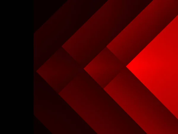 Siyah çerçeve arka planında kırmızı parlak dikdörtgen 